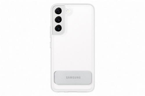 Samsung průhledný zadní kryt se stojánkem EF-JS901C pro Galaxy S22 transparentní
