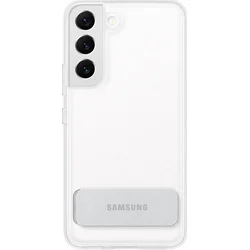 Samsung průhledný zadní kryt se stojánkem EF-JS901C pro Galaxy S22 transparentní