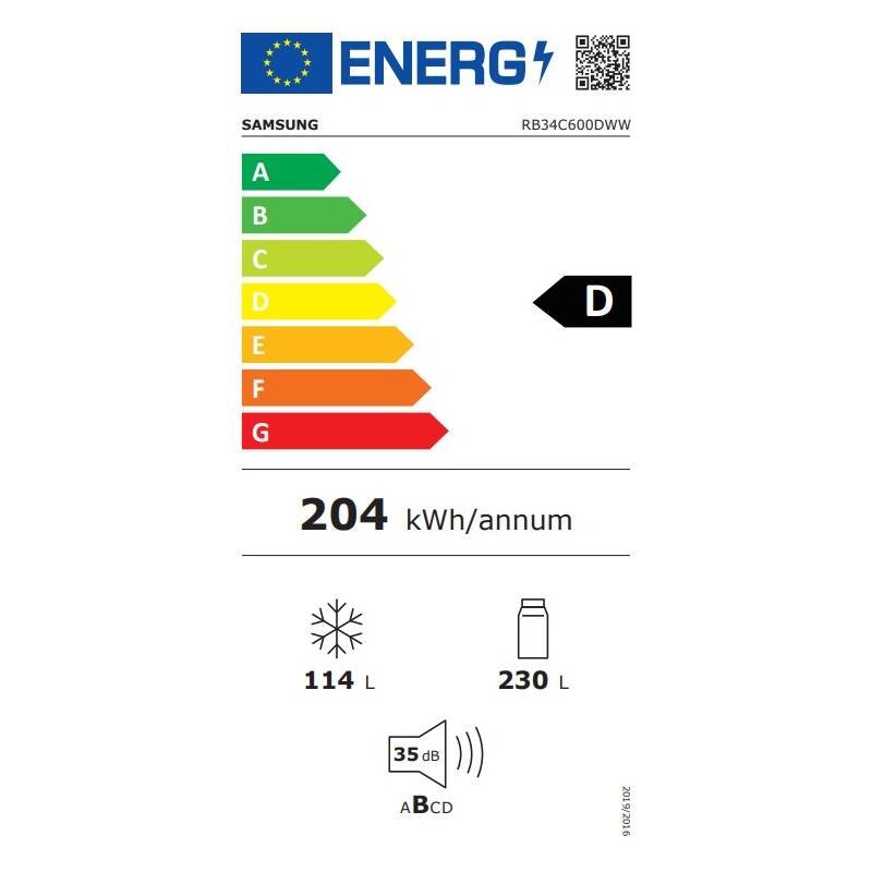 Samsung RB34C600DWW/EF