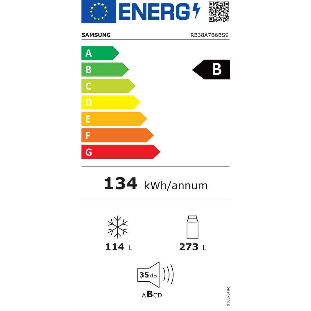 Samsung RB38A7B6BS9/EF