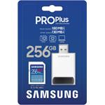 Samsung SDXC 256GB PRO Plus + USB adaptér