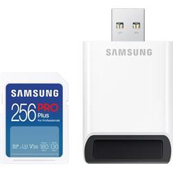 Samsung SDXC 256GB PRO Plus + USB adaptér