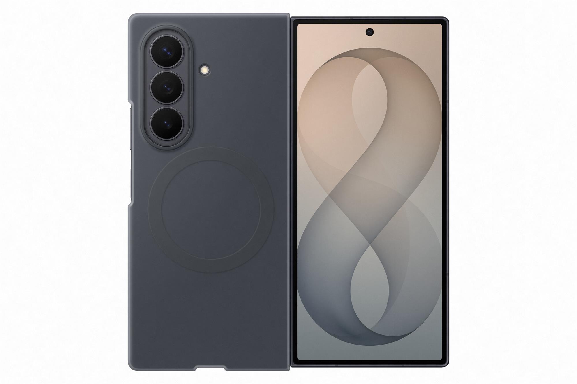 Samsung Silikonový kryt s magnetem pro Galaxy Z Fold8 Ultra grafitový