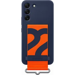 Samsung Silikonový kryt s poutkem pro Samsung Galaxy S22+ modrý