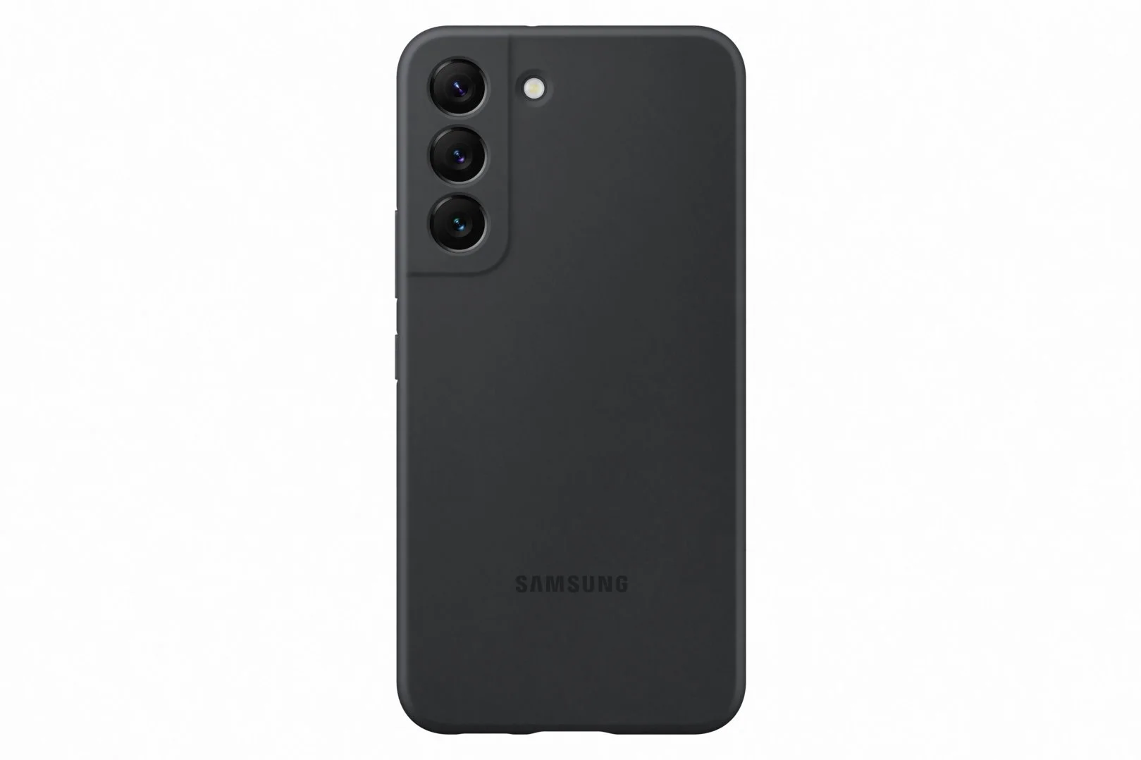 Samsung silikonový zadní kryt EF-PS901T pro Galaxy S22 černý