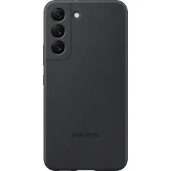 Samsung silikonový zadní kryt EF-PS901T pro Galaxy S22 černý