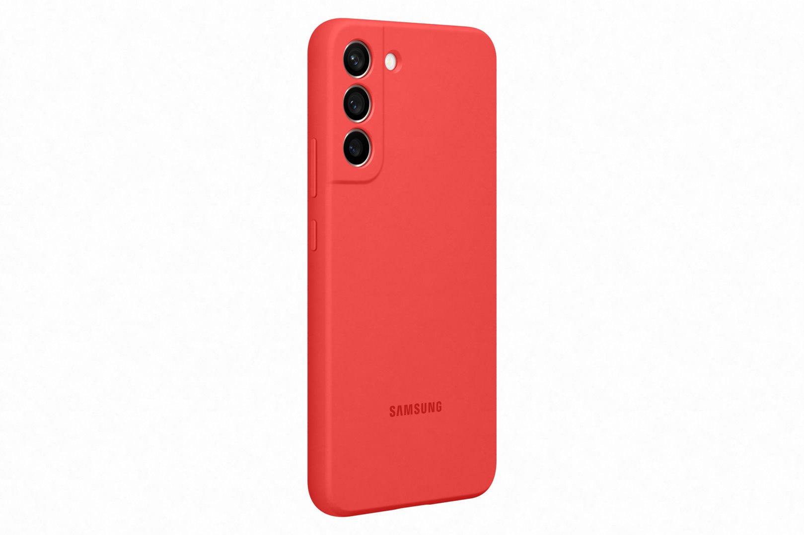 Samsung silikonový zadní kryt EF-PS906T pro Galaxy S22+ červený