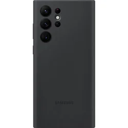 Samsung silikonový zadní kryt EF-PS908T pro Galaxy S22 Ultra černý