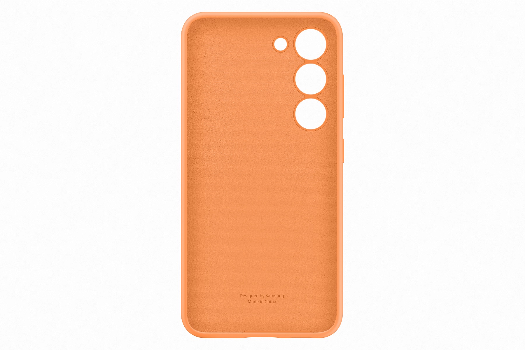 Samsung Silikonový zadní kryt pro Samsung Galaxy S23+ Orange