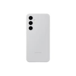 Samsung silikonový zadní kryt pro Samsung Galaxy S24 FE šedý