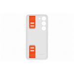 Samsung Silikonový zadní kryt s poutkem pro Samsung Galaxy S23+ White