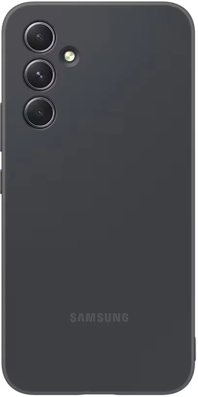 Samsung Silikónový zadný kryt EF-PA546T pre Samsung Galaxy A54, čierny