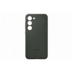Samsung Silikónový zadný kryt pre Samsung Galaxy S23 Khaki
