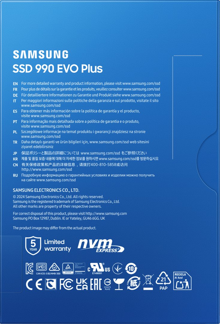 Samsung SSD 990 EVO Plus 1TB
