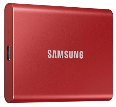 Samsung SSD T7 2TB červený MU-PC2T0R/WW