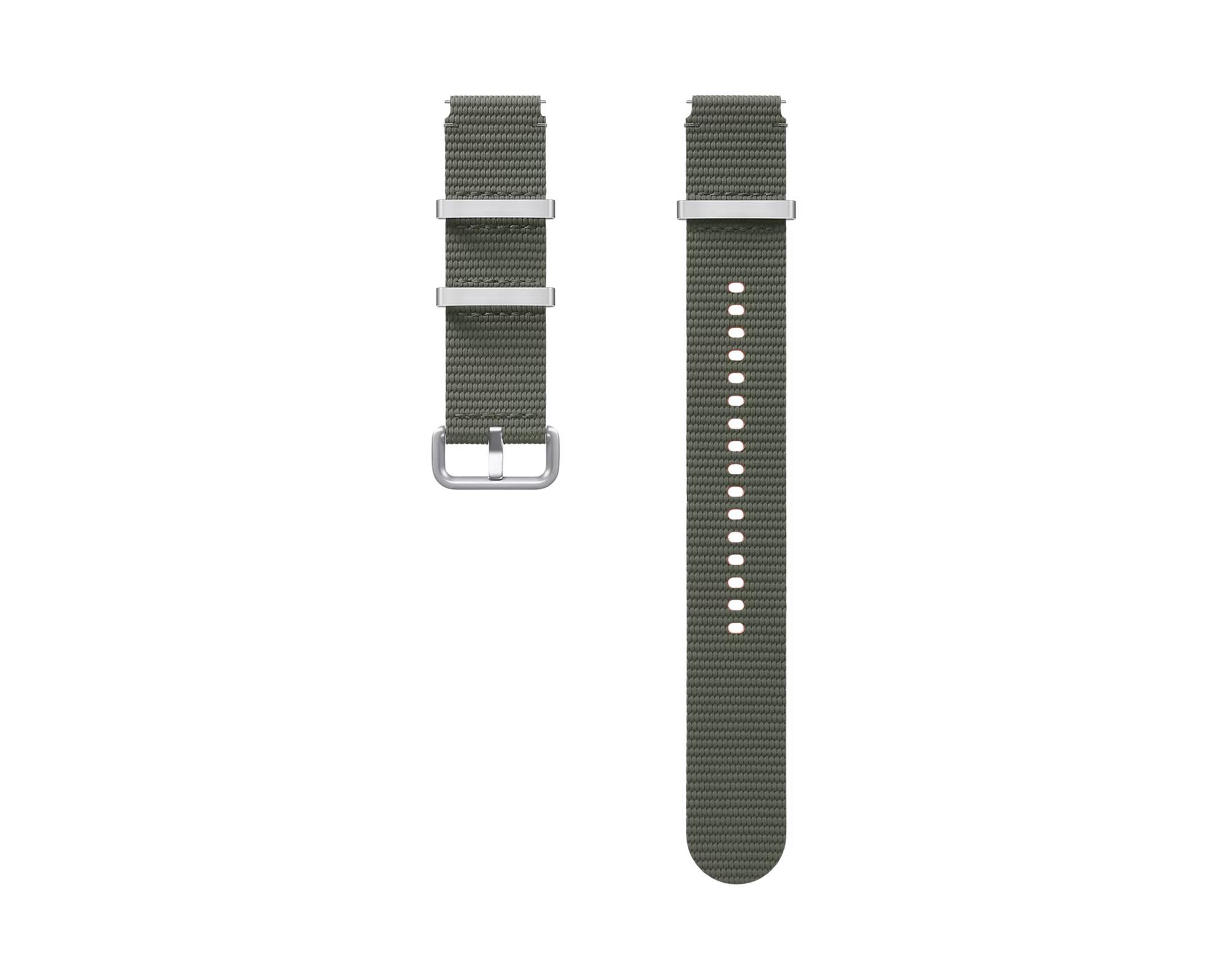 Samsung štýlový športový remienok pre hodinky Watch 7 veľkosti M/L zelený