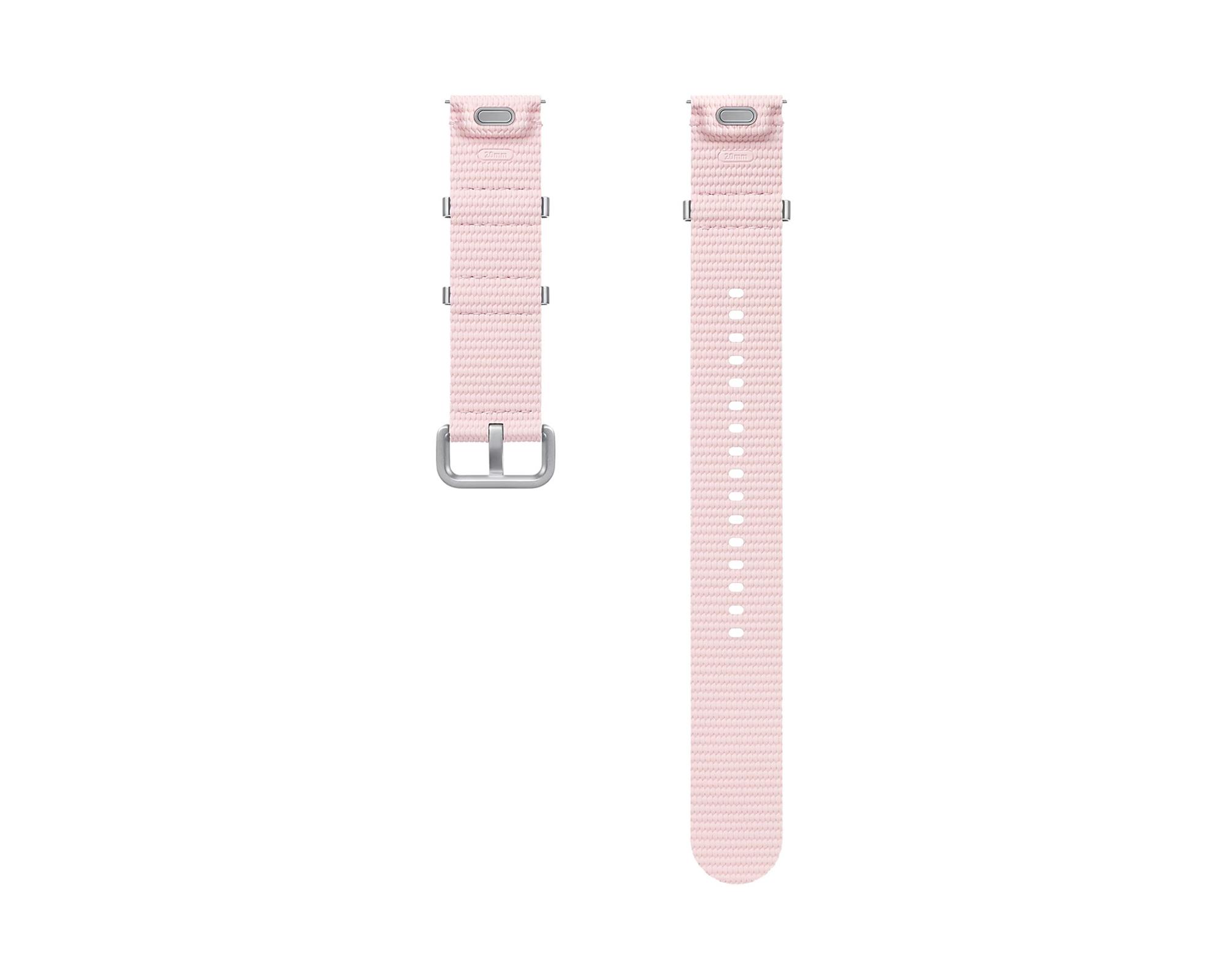 Samsung štýlový športový remienok pre hodinky Watch 7 veľkosti S/M ružový