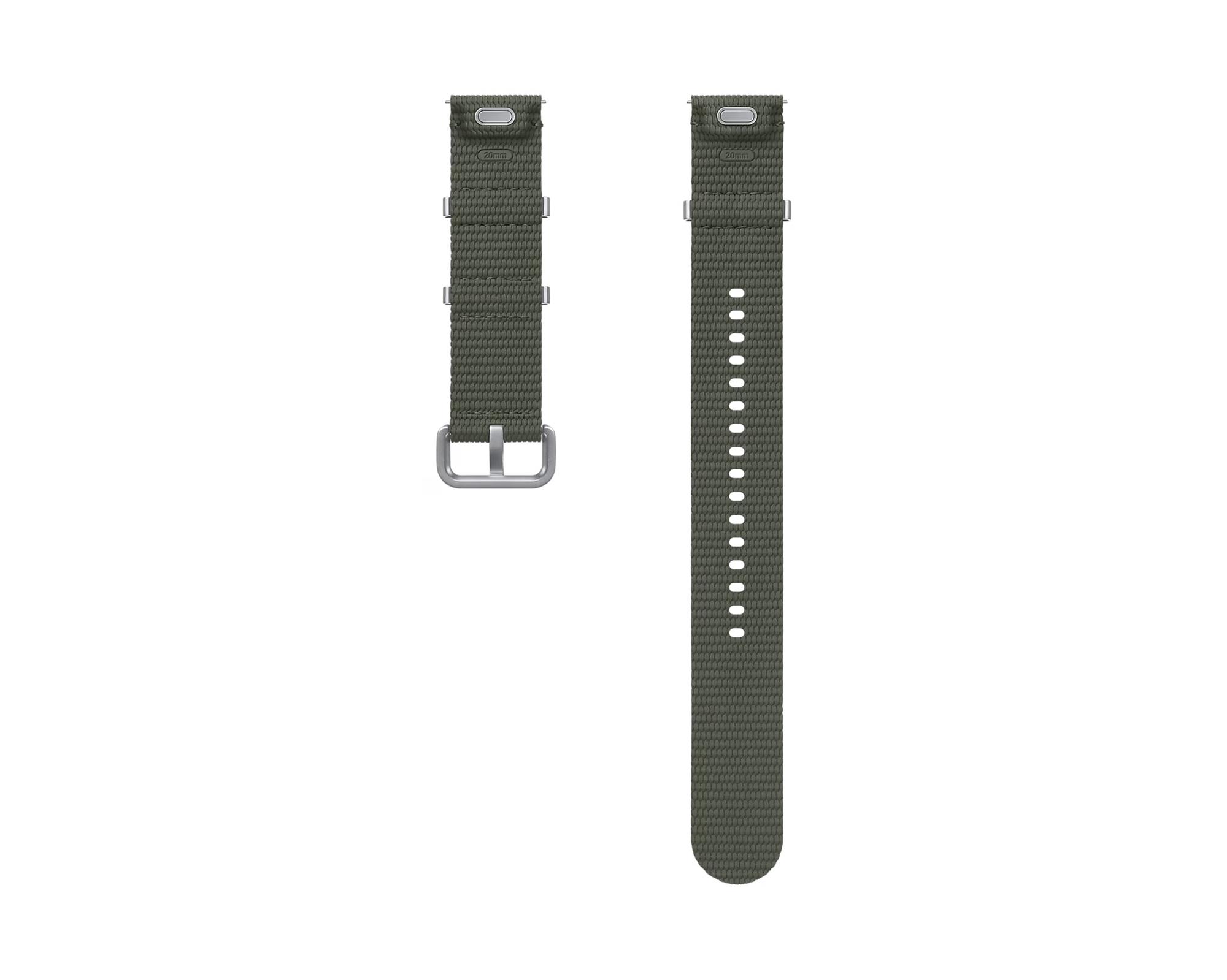 Samsung štýlový športový remienok pre hodinky Watch 7 veľkosti S/M zelený