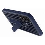 Samsung tvrdený ochranný zadný kryt so stojanom EF-RS901C pre Galaxy S22 modrý