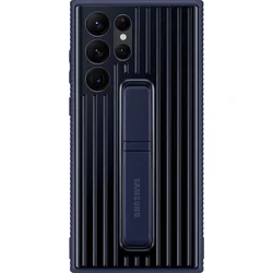 Samsung Tvrdený ochranný zadný kryt so stojanom EF-RS908C pre Galaxy S22 Ultra Blue