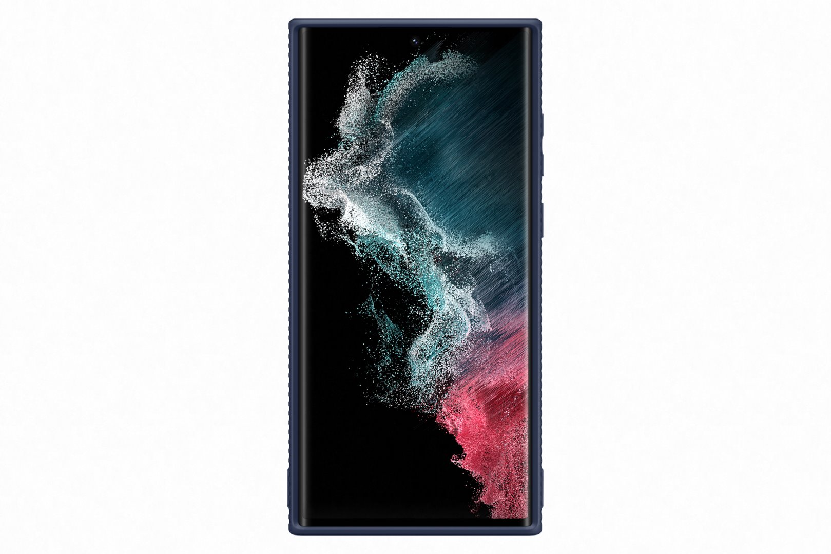 Samsung tvrzený ochranný zadní kryt se stojánkem EF-RS908C pro Galaxy S22 Ultra modrý