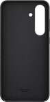Samsung Vegan Leather Protective Cover S25 FE Black