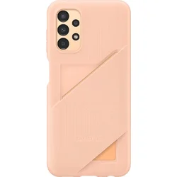 Samsung Zadní kryt s kapsou na kartu A13 5G broskvový