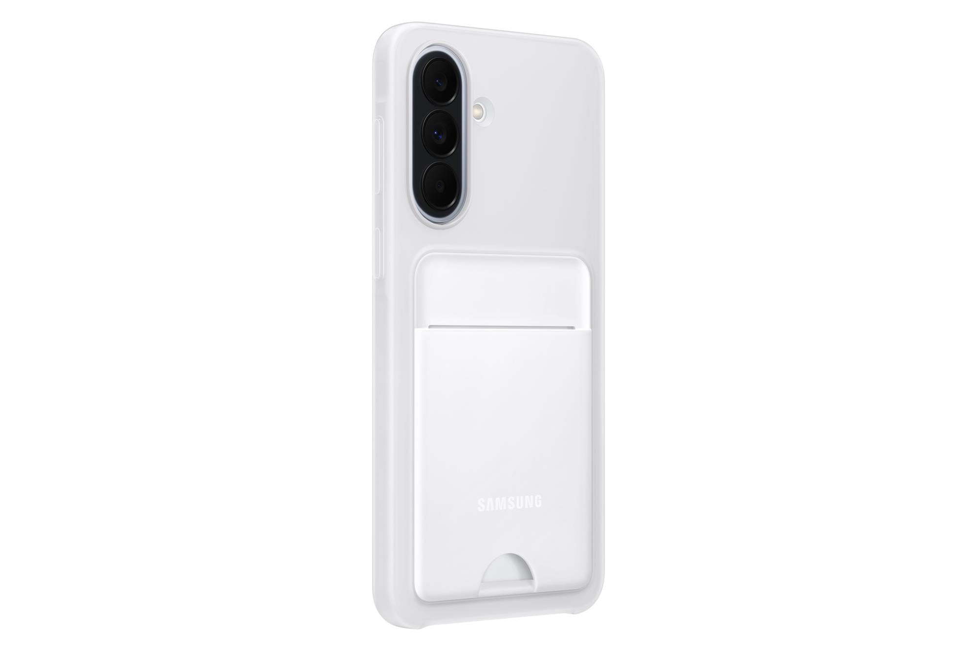 Samsung zadní kryt s kapsou na kartu pro Samsung Galaxy A37 šedý