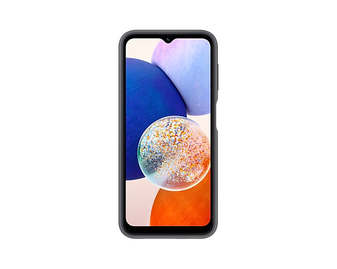 Samsung Zadný kryt s vreckom na kartu EF-OA146T pre Samsung Galaxy A14, čierny