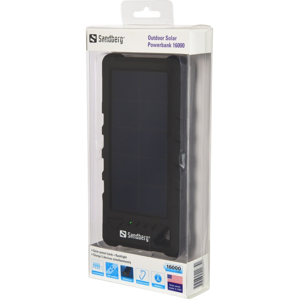Sandberg Outdoor Solar PowerBank 16000 mAh 420-35