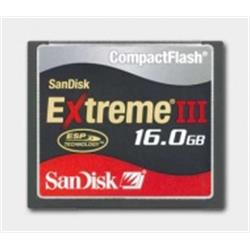 SanDisk CompactFlash Extreme III 16GB, rychlost 20MB/s