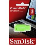 SanDisk Cruzer Blade 16GB USB2.0 elektrický zelený
