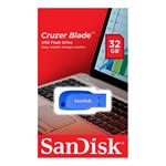 SanDisk Cruzer Blade 32GB USB 2.0 Electric Blue