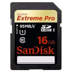 SanDisk Extreme Pro SDHC 16GB 95MB/s
