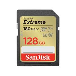 SanDisk Extreme SDXC 128GB 180MB/s UHS-I U3 Class 10