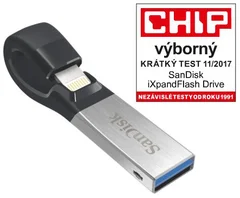 SanDisk iXpand Flash Drive USB 3.0 64GB (SDIX30N-064G-GN6NN)