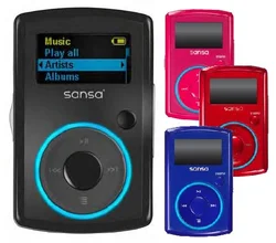 SanDisk Sansa Clip 2 GB, MP3, WMA, růžová