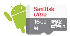 SanDisk Ultra microSDHC 16GB 80MB/s Class 10 UHS-I + Adapter