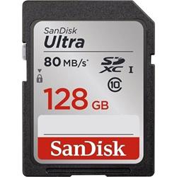 SanDisk Ultra SDXC Card 128 GB 140 MB/s C10 UHS-I