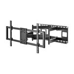 SBOX nástěnný držák 43"-100", naklápěcí a otočný, nosnost až 120 kg, černá (PLB-7486)
