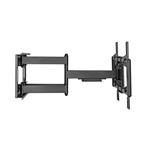 SBOX nástěnný držák 43"-100", naklápěcí a otočný, nosnost až 120 kg, černá (PLB-7486)