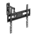 SBOX nástěnný držák na TV, naklápěcí a otočný, pro 32"-55", nosnost 35 kg, černá (PLB-3644-2)