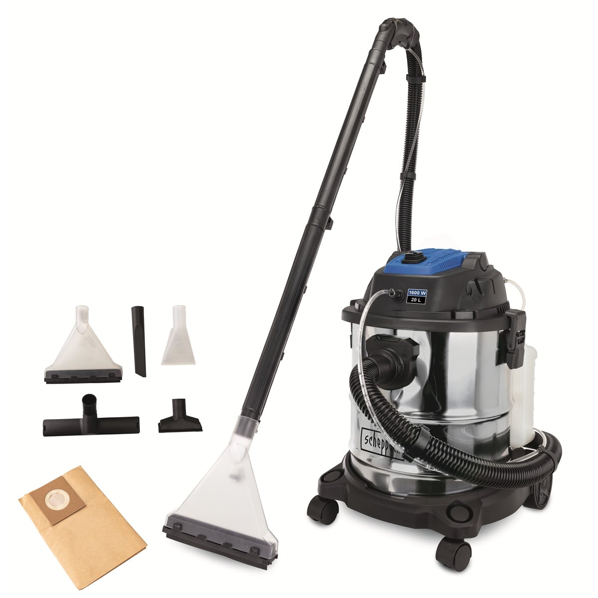 Scheppach SprayVac 20 Čistič kobercov 5 v 1
