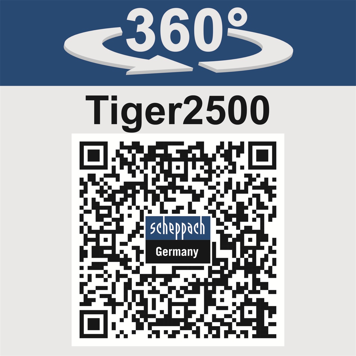 Scheppach Tiger 2500 brousící systém 230 V