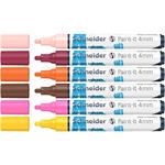 SCHNEIDER Akrylové popisovače "Paint-It 320", sada 6 barev, 4 mm