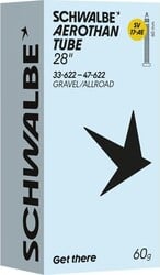 Schwalbe duša 28" SV17 Aerothan 33/47-622 s galuskovým ventilom 60 mm