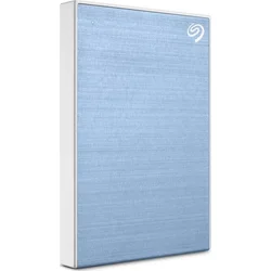 Seagate Backup Plus Slim 2TB, světle modrá STHN2000402 - Pevné disky externí