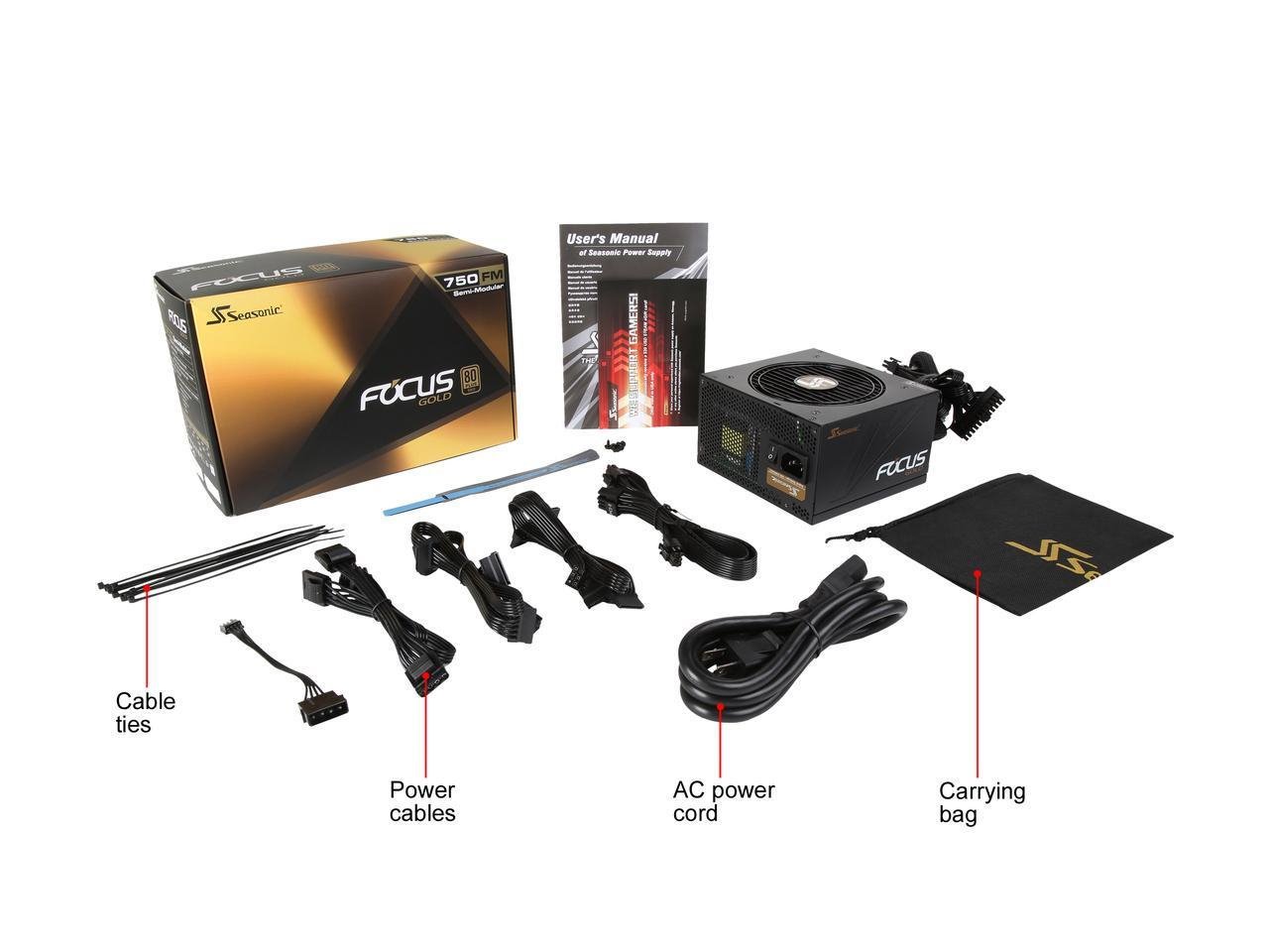 Seasonic FOCUS GM-750 Gold (SSR-750FM)