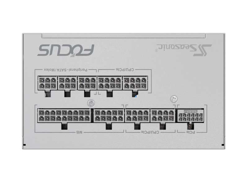 Seasonic FOCUS GX WHITE 750W ATX 3 2024 V4