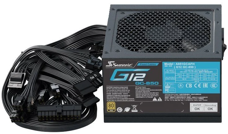 Seasonic G12 GC-850 Gold (G12-GC-850) | TSBOHEMIA.CZ